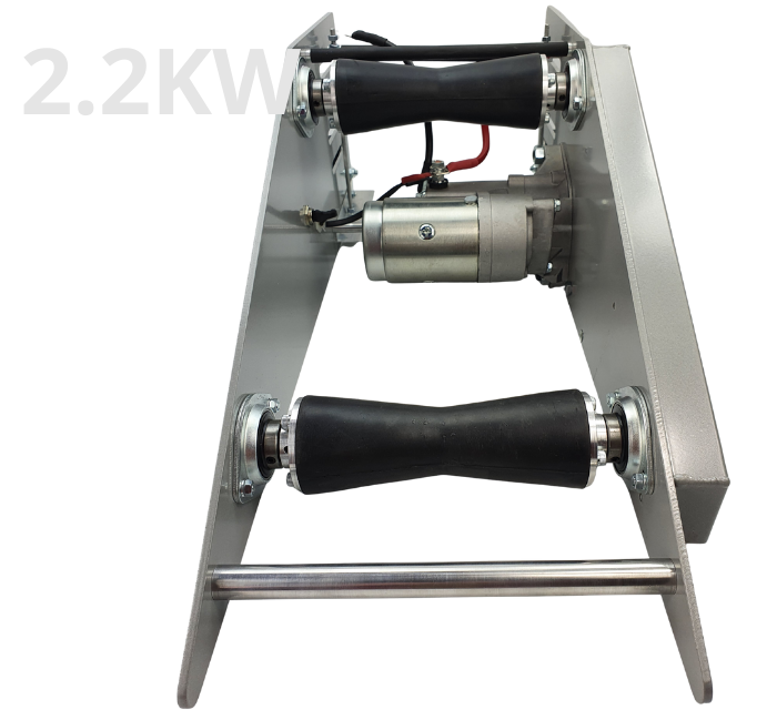 paddock starter motorcycle 2.2kw silver